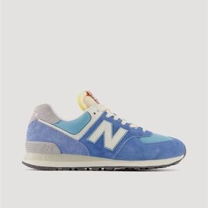 New Balance 574 Sneaker in Blue Laguna/Sea Salt size 8 women’s